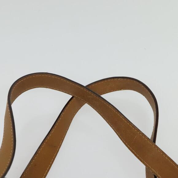 CELINE Macadam Canvas Hand Bag Pvc Beige Gold - Picture 8 of 13